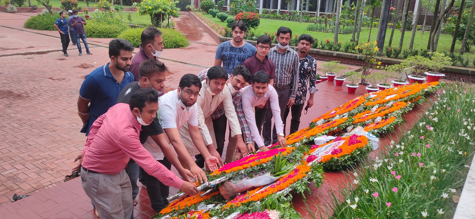 জাতীয় কবি কাজী নজরুল ইসলামের ৪৪ তম মৃত্যু বার্ষিকীতে জাতীয় ছাত্র সমাজ কেন্দ্রীয় নির্বাহী কমিটির শ্রদ্ধাঞ্জলি